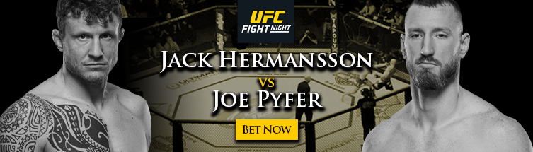 UFC Fight Night: Hermansson vs. Pyfer Betting
